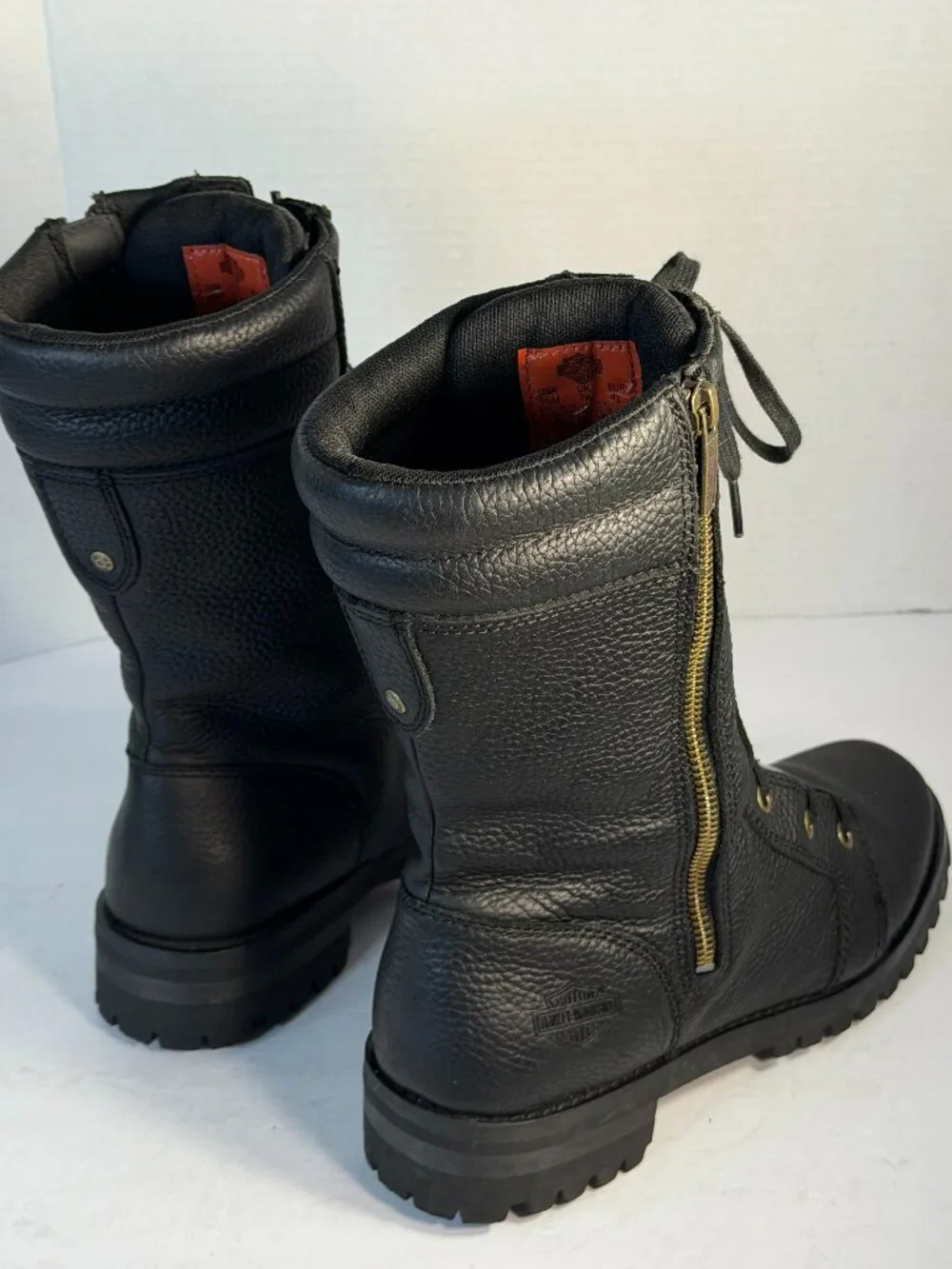 Harley-Davidson black leather